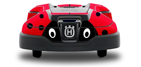 Robotklipper med marihøne utseende
